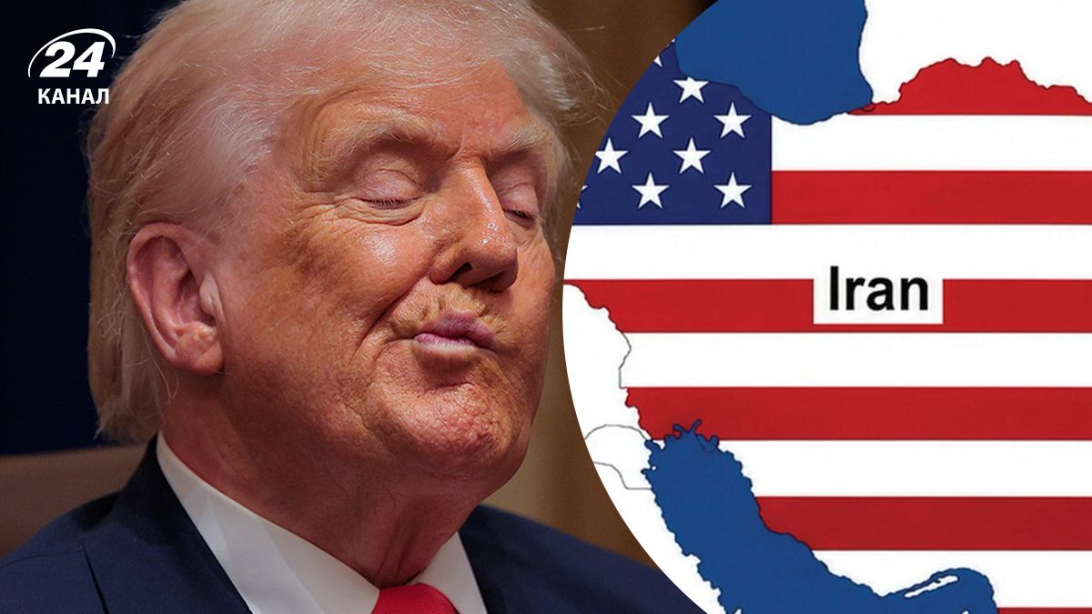 Трамп выложил странное фото карты Ирана Трамп выложил странное фото карты Ирана
