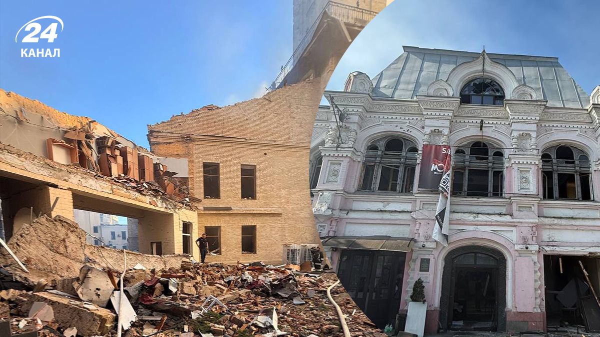 Удар по Киеву сегодня - разрушен музей Чернобыля, в художественном музее вырвана дверь - фото