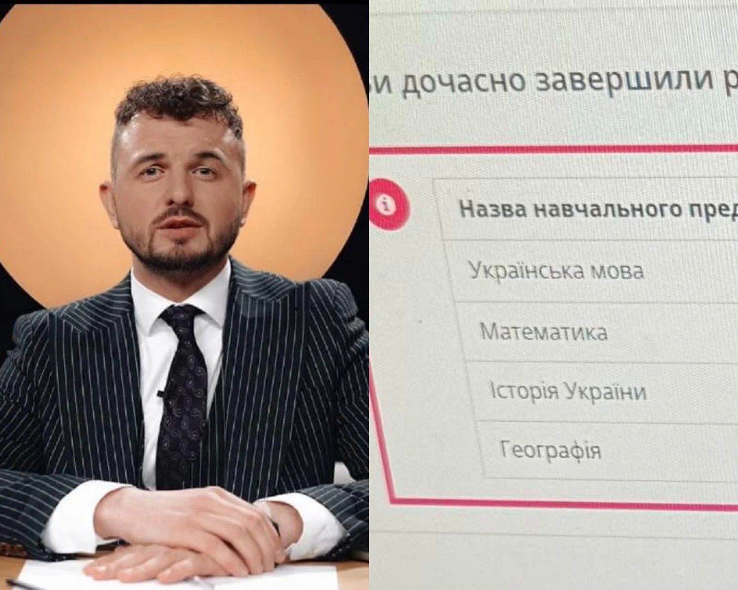Результаты НМТ Яновича