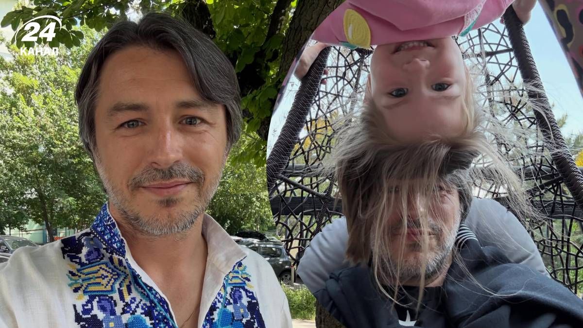 Сергій Притула з молодшою донькою