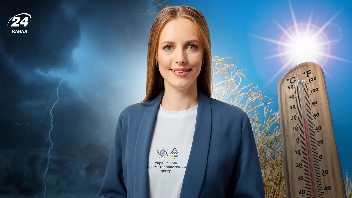 Прогноз погоди на місяць червень в Україні
