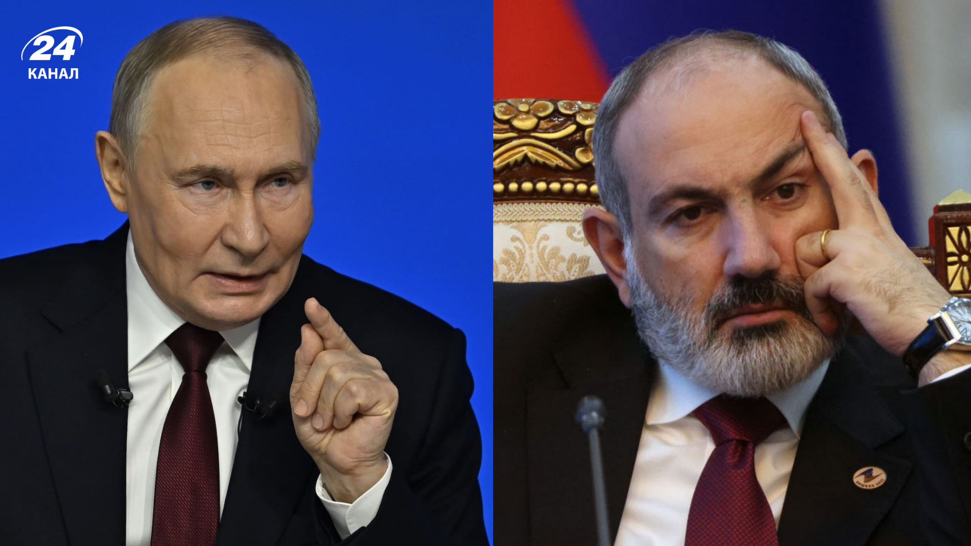 Владимир Путин и Никол Пашинян Владимир Путин и Никол Пашинян