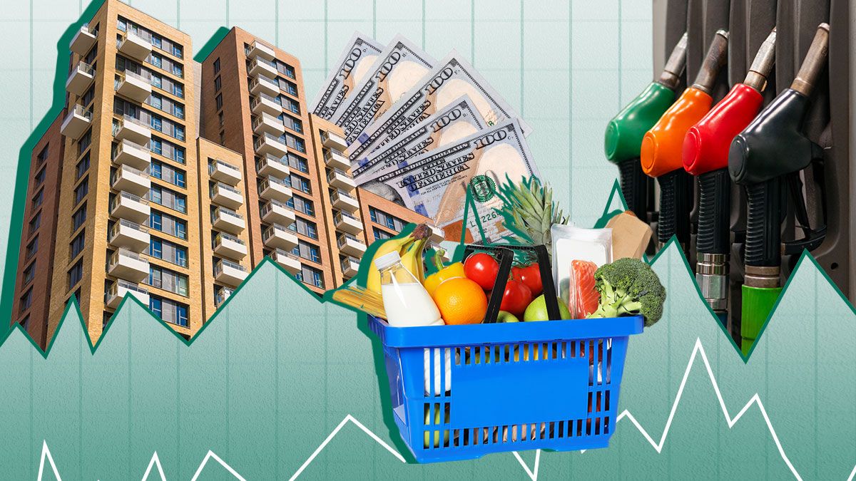 Цена на горючее, продукты, квартиры, курс доллара в июне