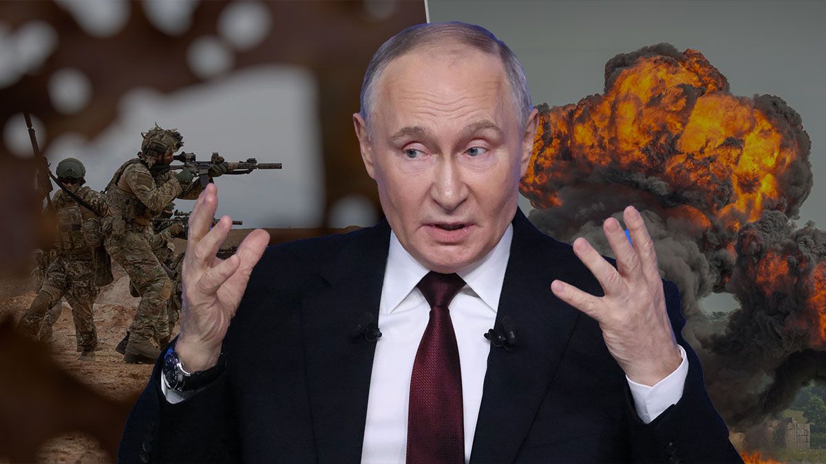 Великі провали штовхають Путіна до відчайдушних кроків Великі провали штовхають Путіна до відчайдушних кроків