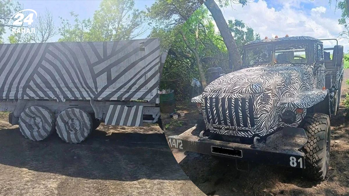 Логістика росіян – як ворог маскує вантажівки від українських дронів