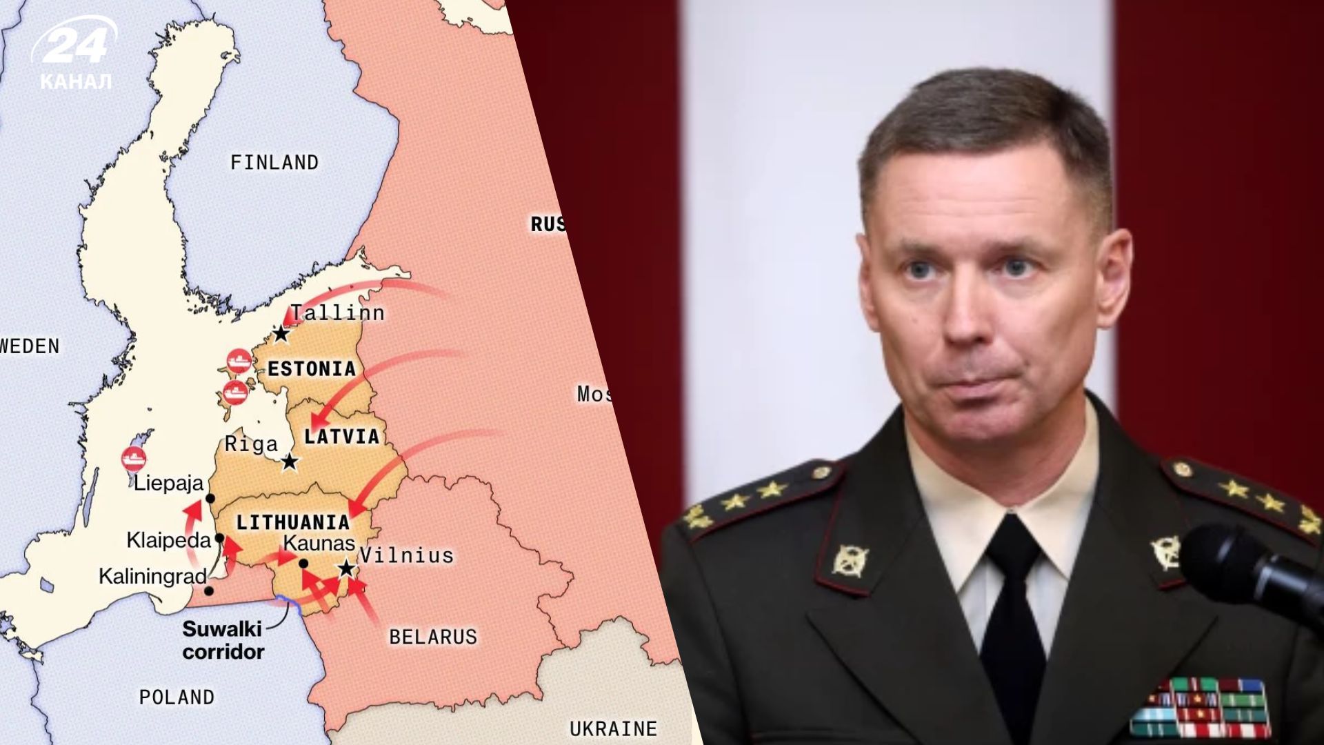 Росія може напасти на країни Балтії