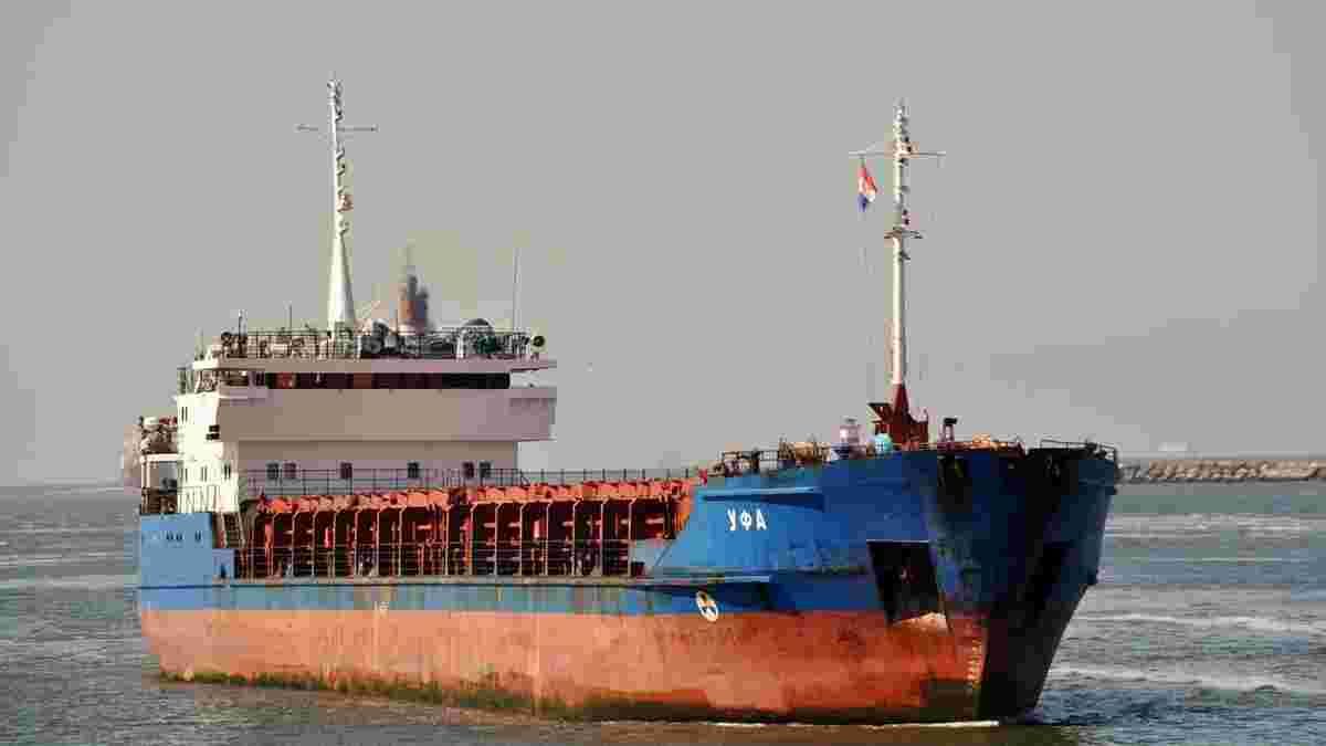 Судно Caffa з Росії арештувала Швеція
