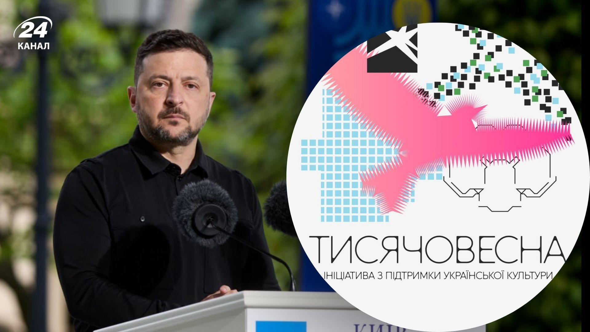 Тисячовесну оголосив Зеленський з Мінкультом