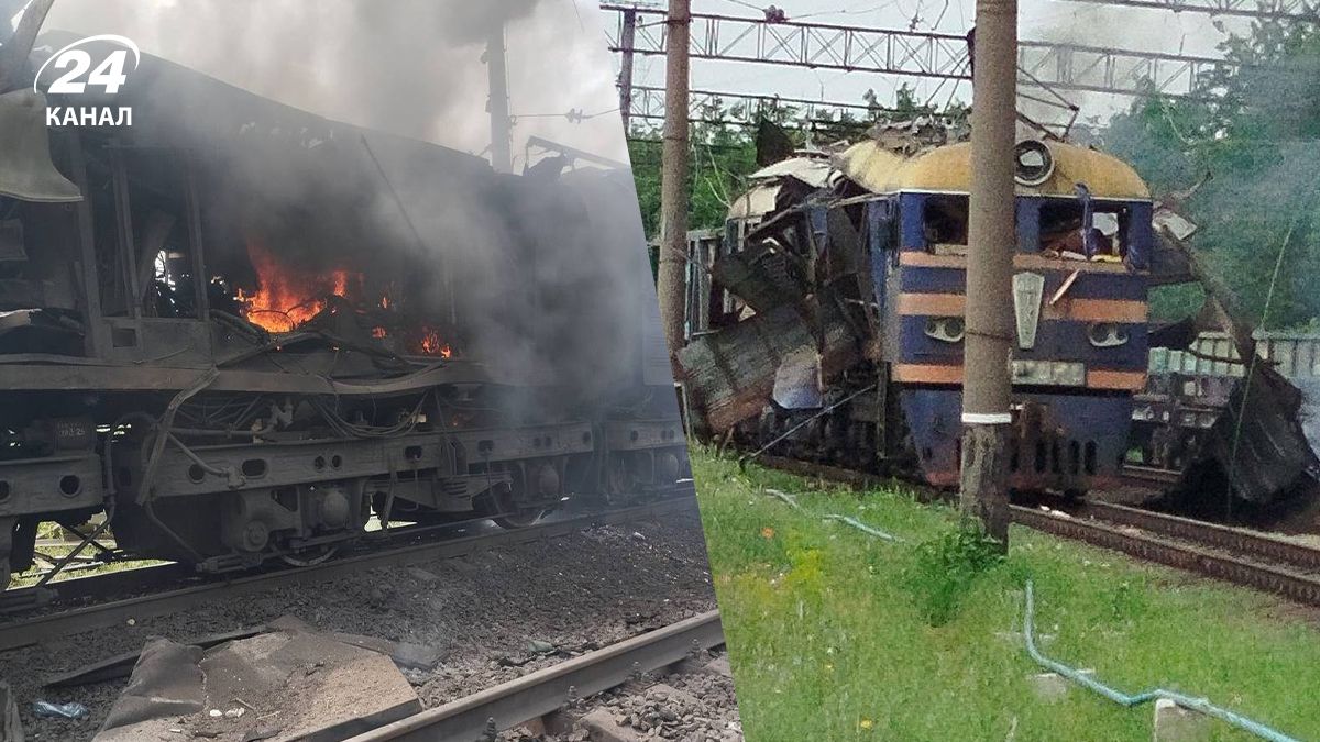 У Запоріжжі російський БпЛА влучив у електротяг Укрзалізниці: які наслідки