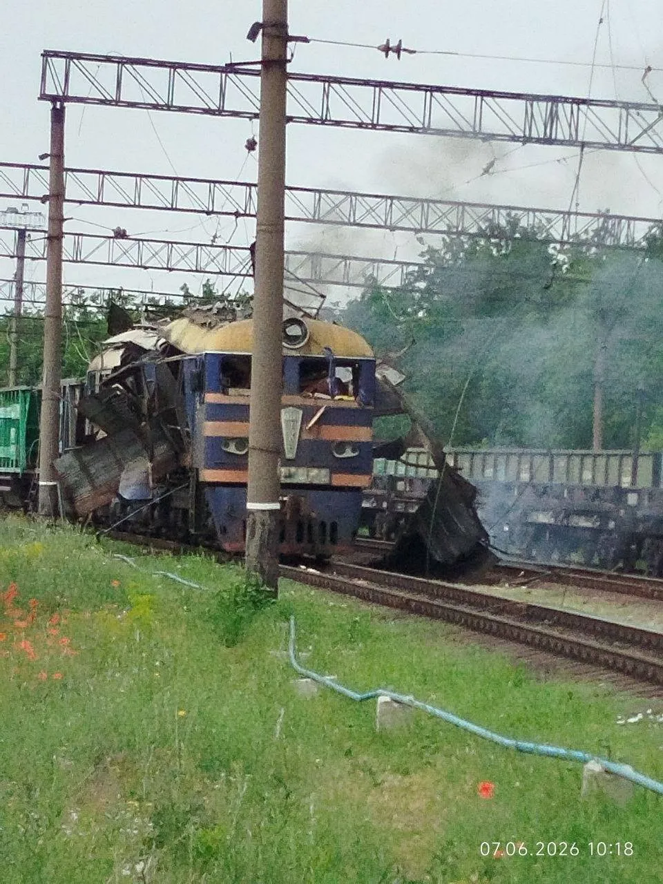 Чи є постраждалі внаслідок влучання ворожого БпЛА в поїзд Укрзалізниці в Запоріжжі
