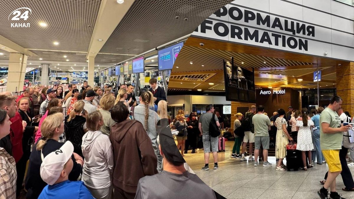 В аеропорту Сочі – шалена тиснява: за два дні летовище відкривали лише на 8 хвилин