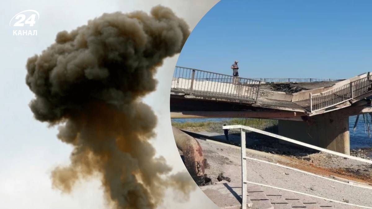 Добиваємо логістику в Крим: майор ЗСУ розкрив, чим Україна могла атакувати міст біля Чонгара