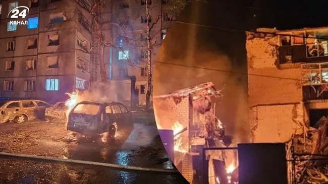 Ворог масовано атакував Харків та область: спалахнули пожежі, загинули люди, серед яких вагітна