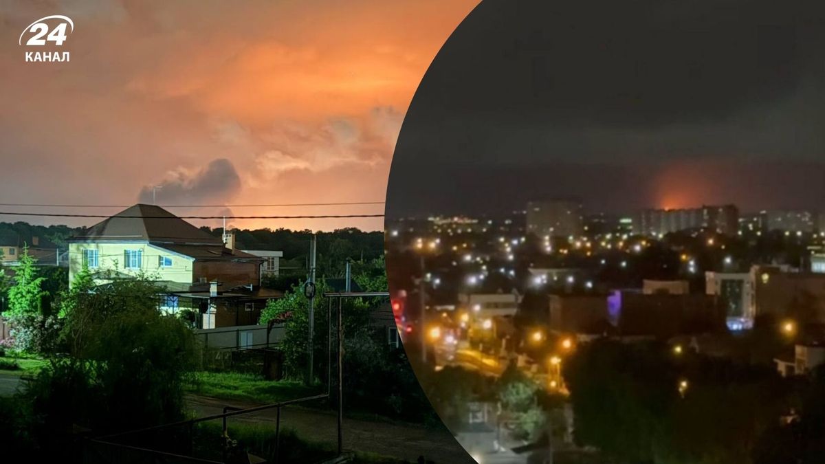 Краснодарський край масовано атакують БпЛА: горить Афіпський НПЗ
