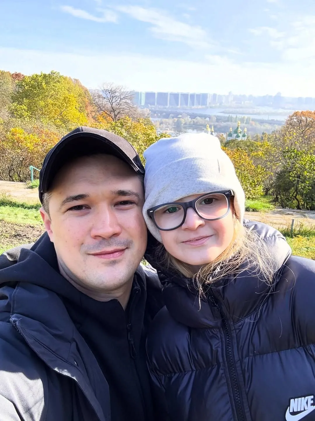 Михайло Федоров з донькою 