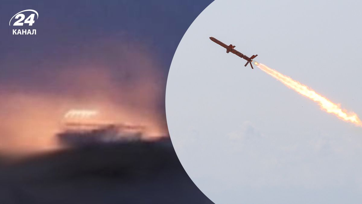 ВМС вгатили ракетою "Нептун" по військовому об’єкту ворога у бухті Севастополя