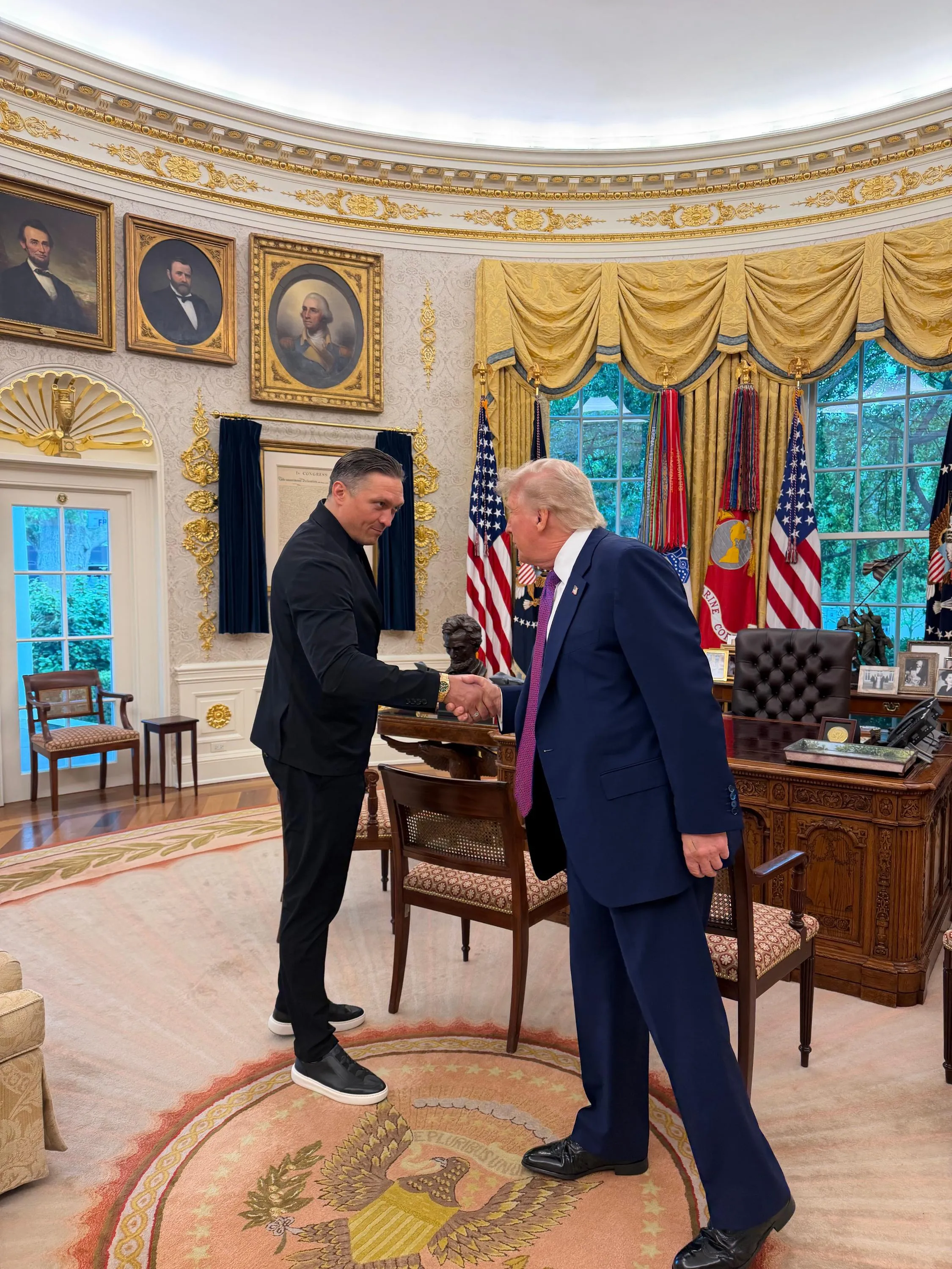 Усик и Трамп Усик и Трамп