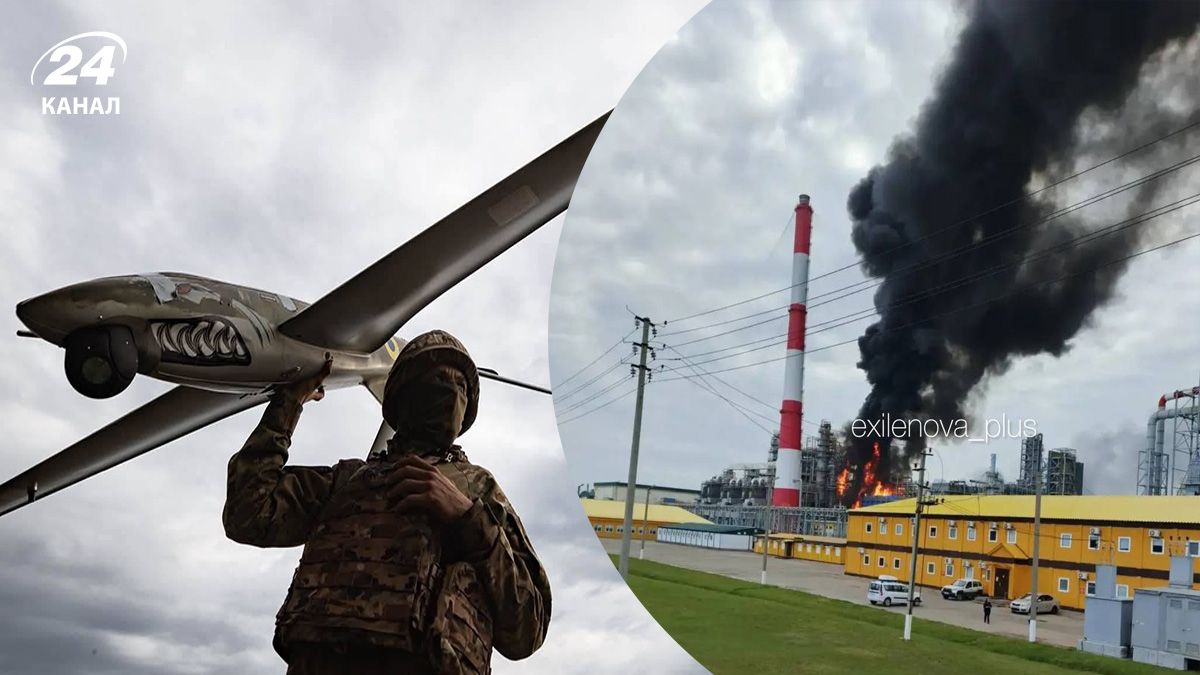 Украинские дроны атаковали НПЗ в Нижнекамске в Татарстане Украинские дроны атаковали НПЗ в Нижнекамске в Татарстане