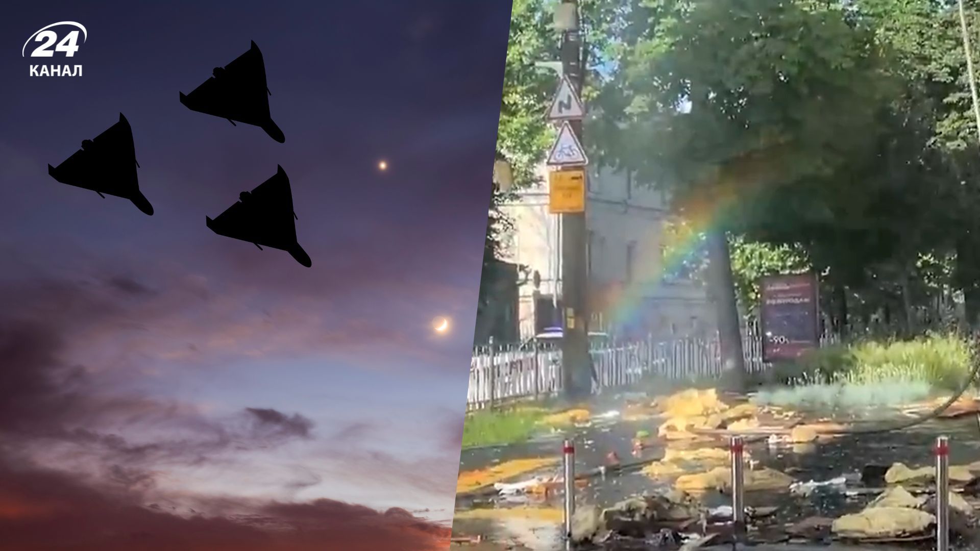 У Києво-Печерській лаврі з'явилася веселка У Києво-Печерській лаврі з'явилася веселка