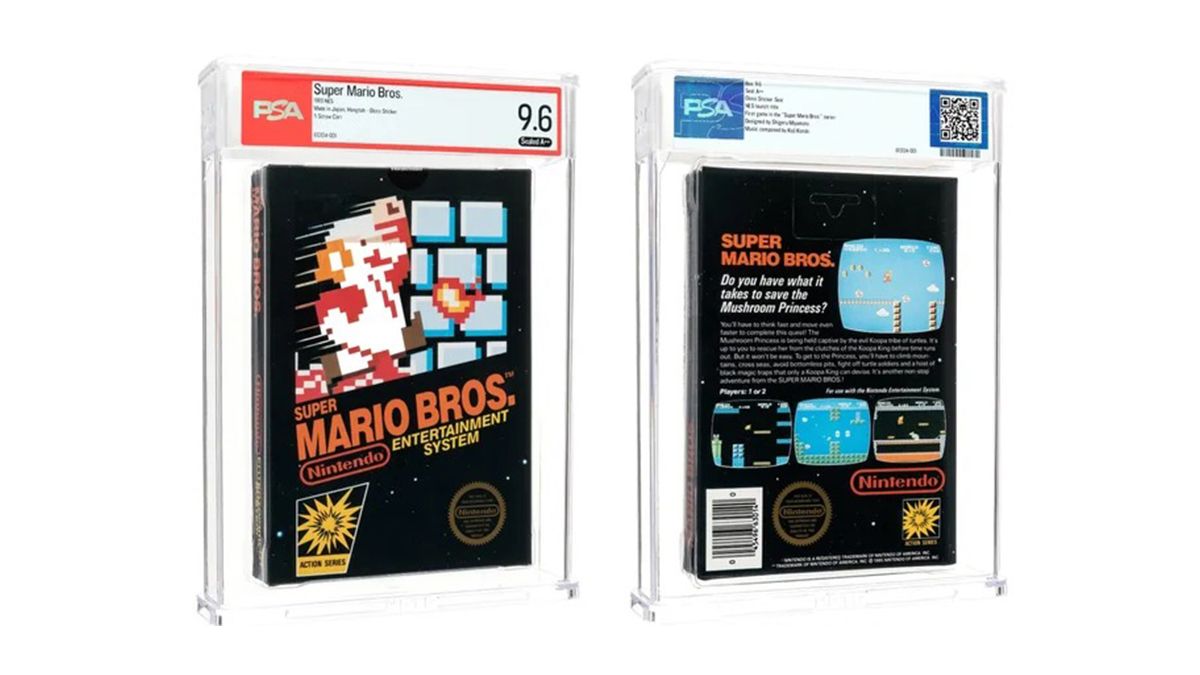 Винтажную копию Super Mario продали за 3 миллиона долларов
