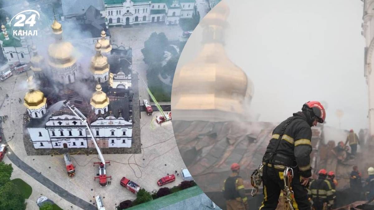 Росіяни атакували Києво-Печерську лавру Росіяни атакували Києво-Печерську лавру