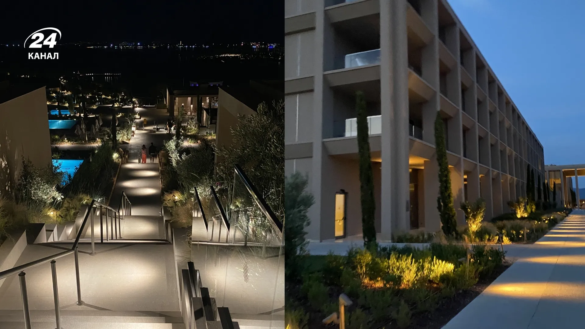 Территория отеля Akra Didim / коллаж 24 Канала, фото Милены Бордаковой
