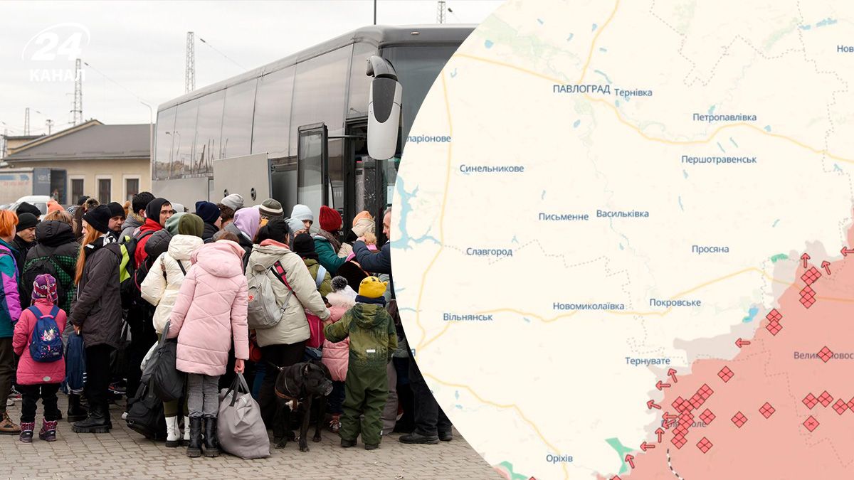 В Днепропетровской области продолжается эвакуация