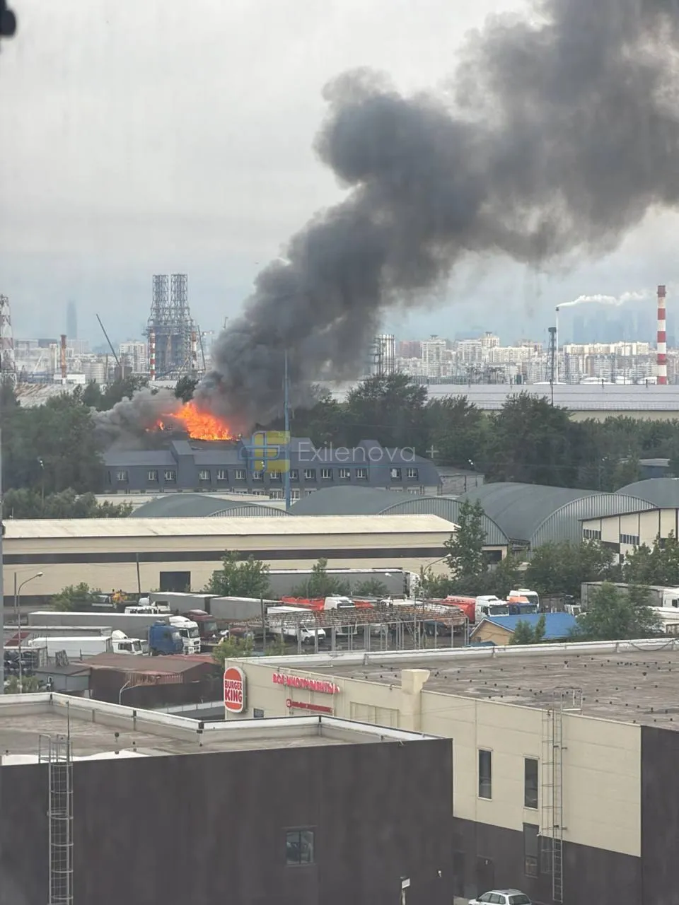 Москва, пожежа Москва, пожежа