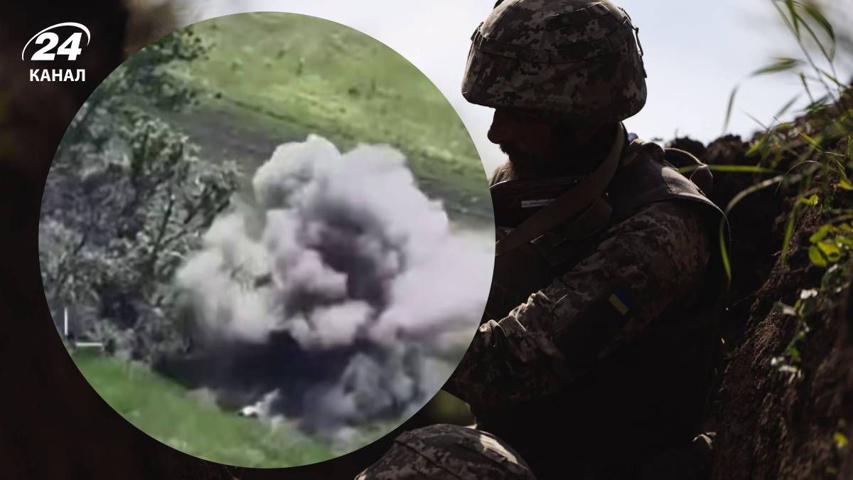 Українські військові знищують ворожу техніку