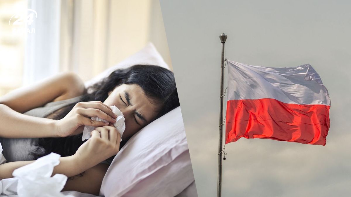 Жінка на лікарняному у Польщі Жінка на лікарняному у Польщі