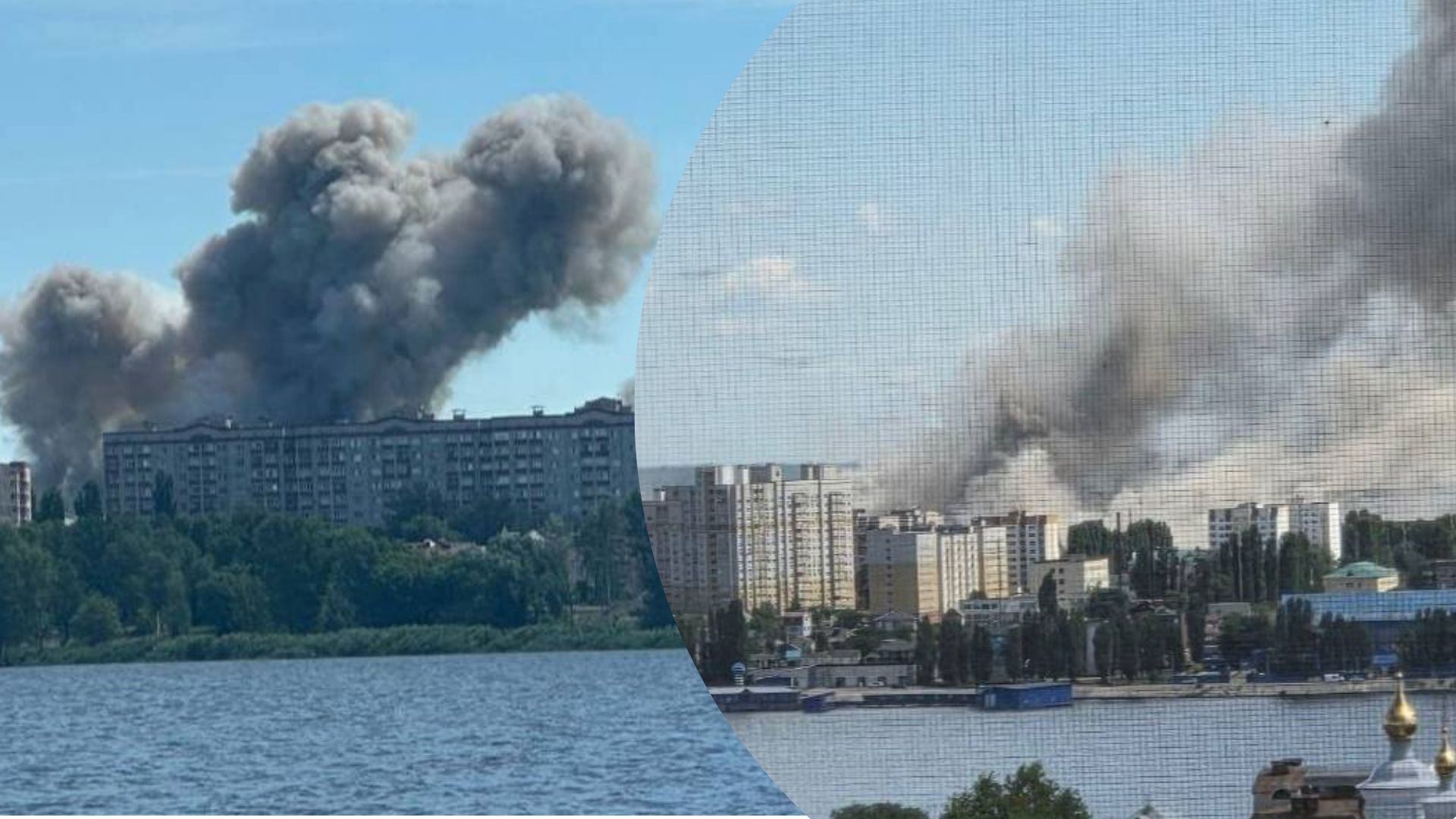 Ракеты обрушились на Воронеж