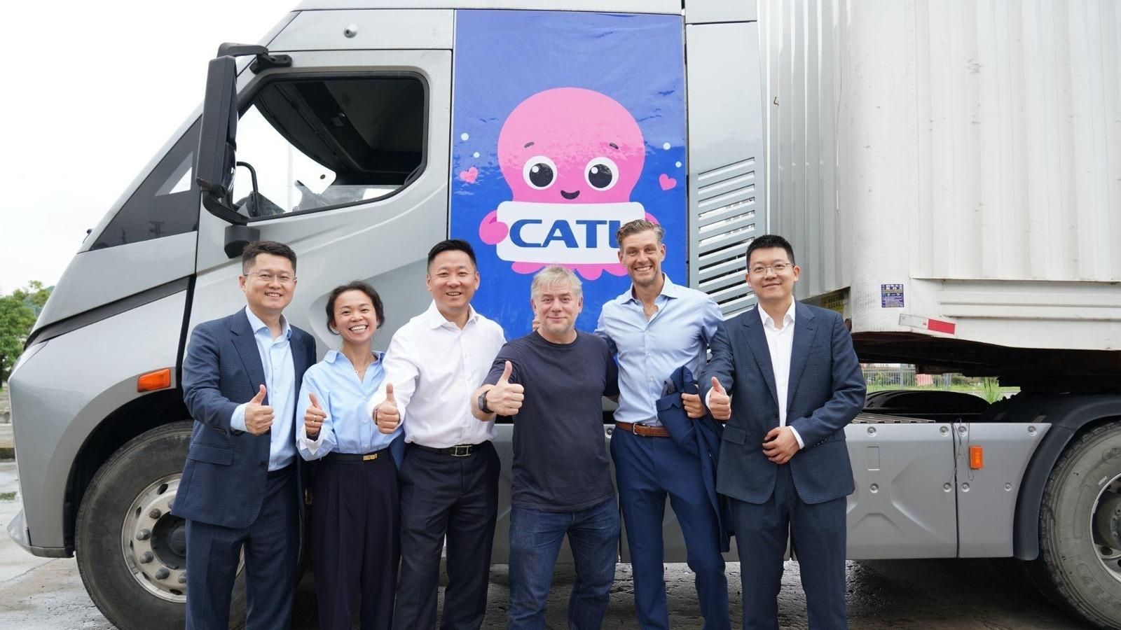 CATL и Octopus Energy создадут в Европе сеть пунктов быстрой замены аккумуляторов для грузовиков
