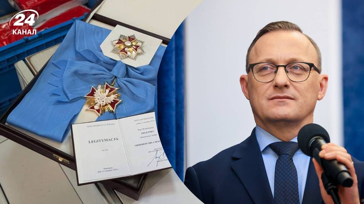 Рафал Лескевич описав долю повернутого ордена Рафал Лескевич описав долю повернутого ордена