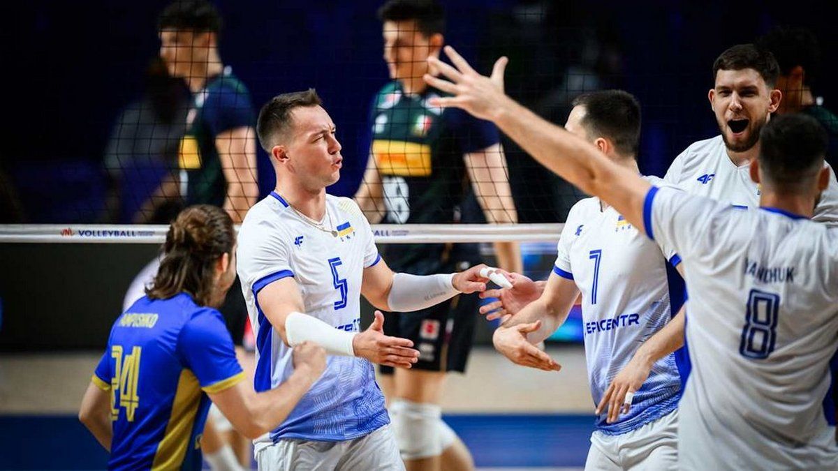 Україна сенсаційно перемогла чинних чемпіонів світу з волейболу – італійців