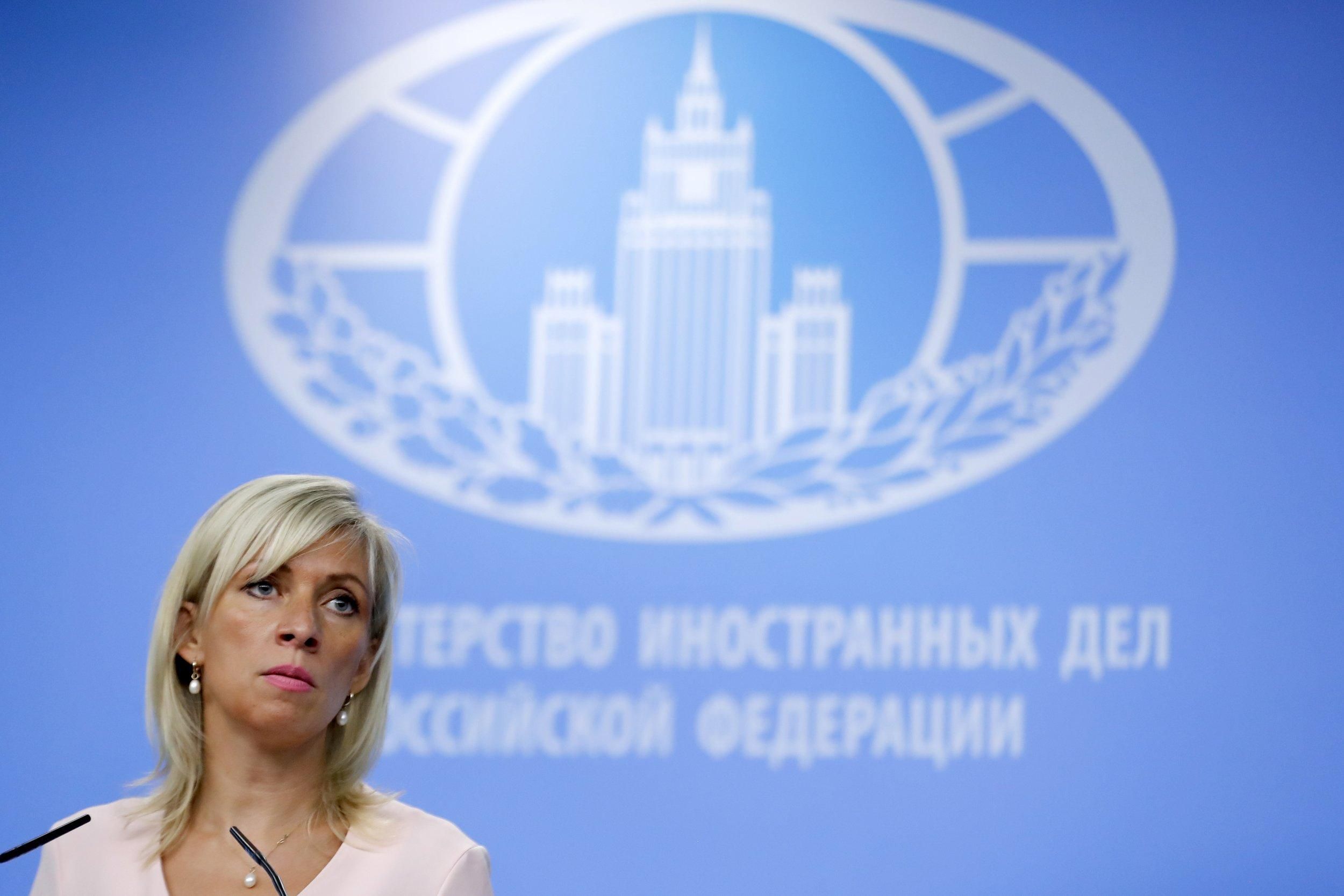 Марія Захарова звинуватила НАТО Марія Захарова звинуватила НАТО