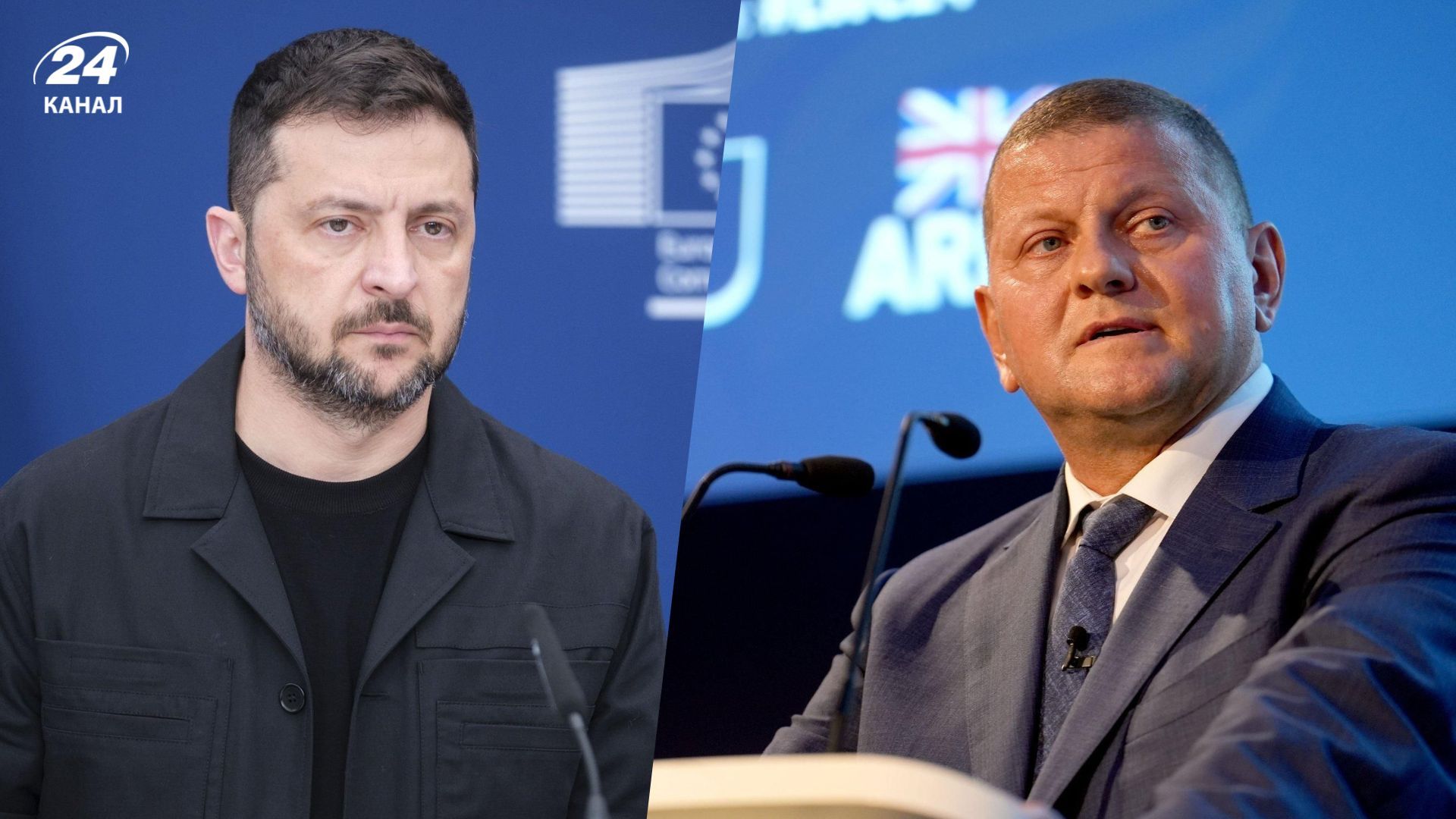 Залужный заявил Зеленскому, что будет баллотироваться на пост президента Украины