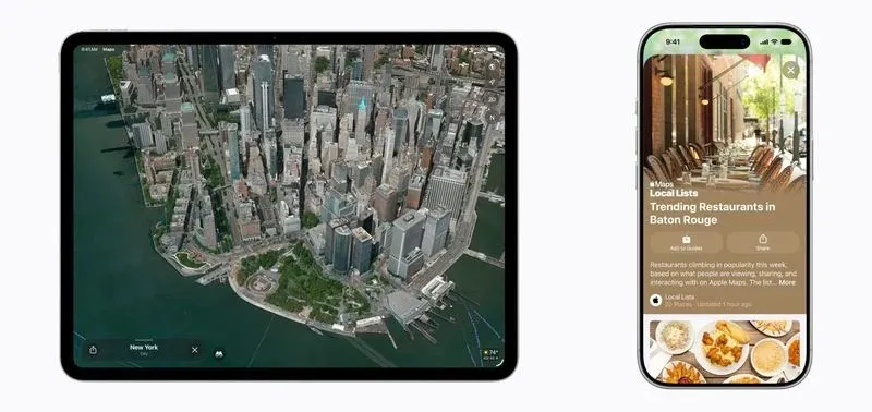 Оновлені Apple Maps Оновлені Apple Maps