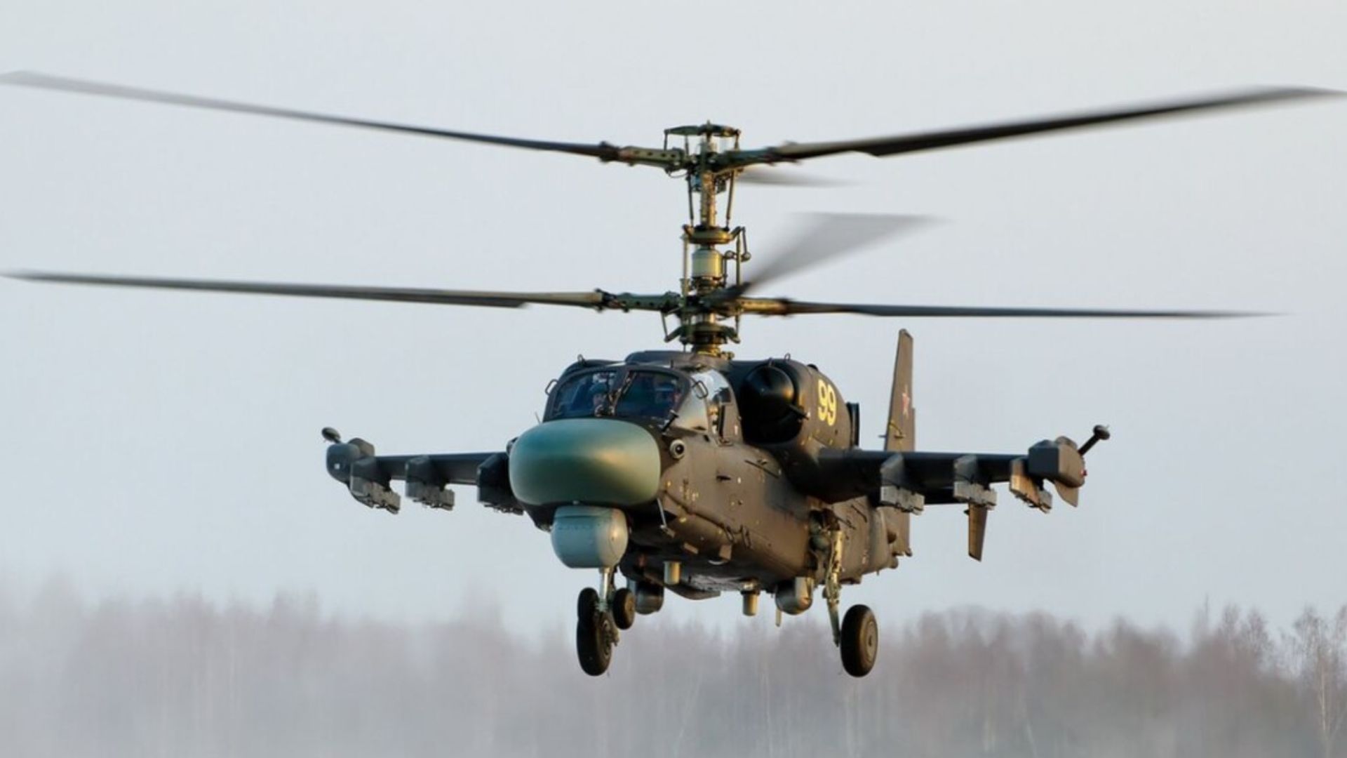 Вертолет Ка-52