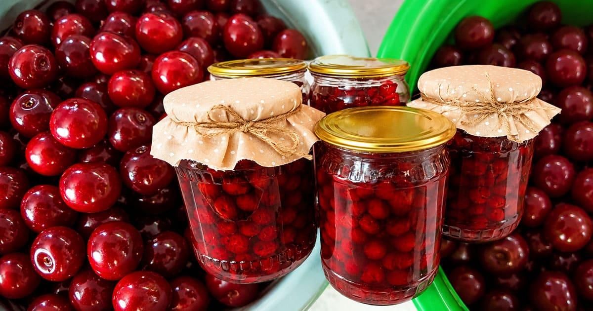 Вишня на зиму без грамма сахара Вишня на зиму без грамма сахара