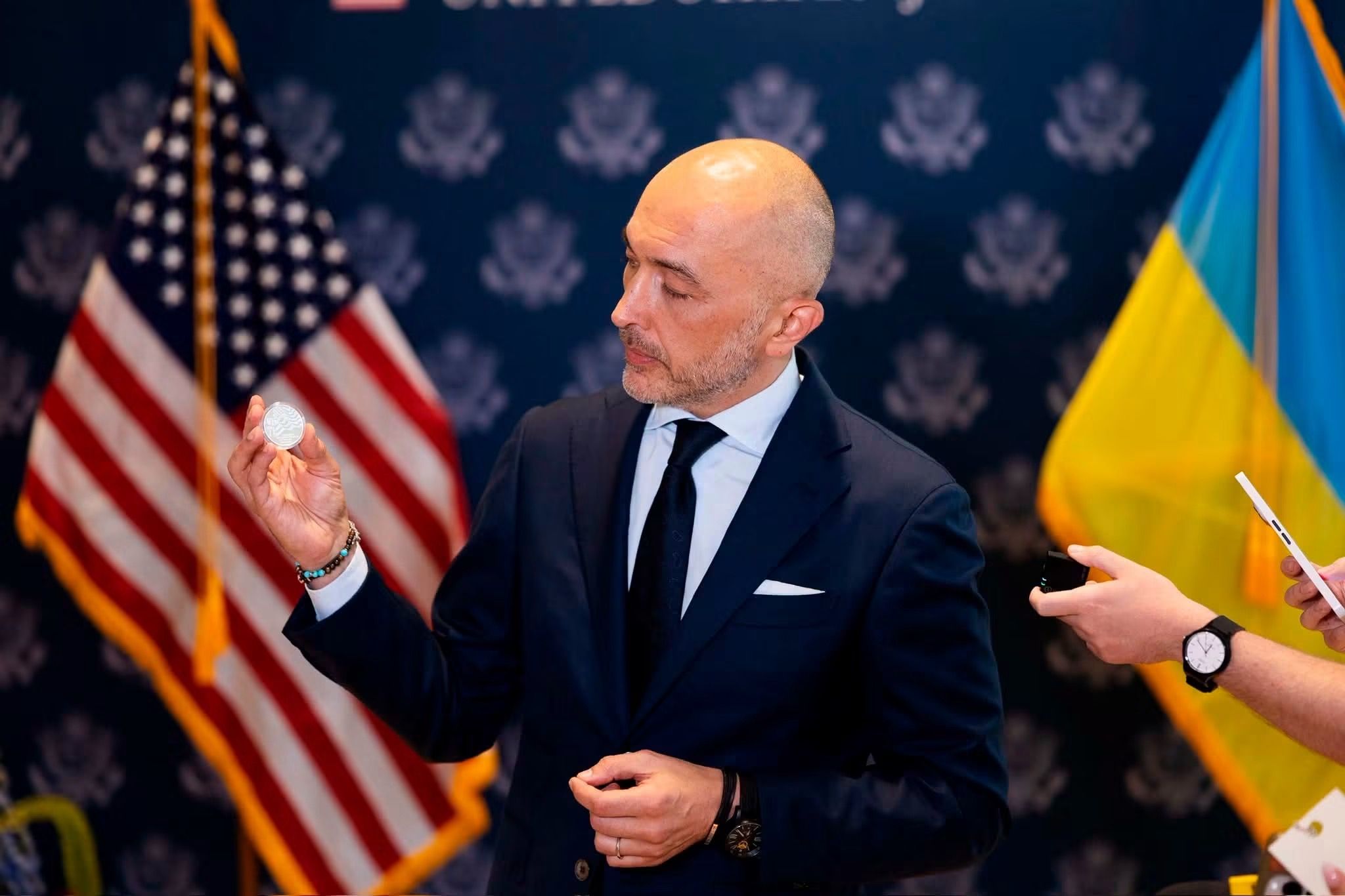 Пишний презентував нову монету на честь ювілею США