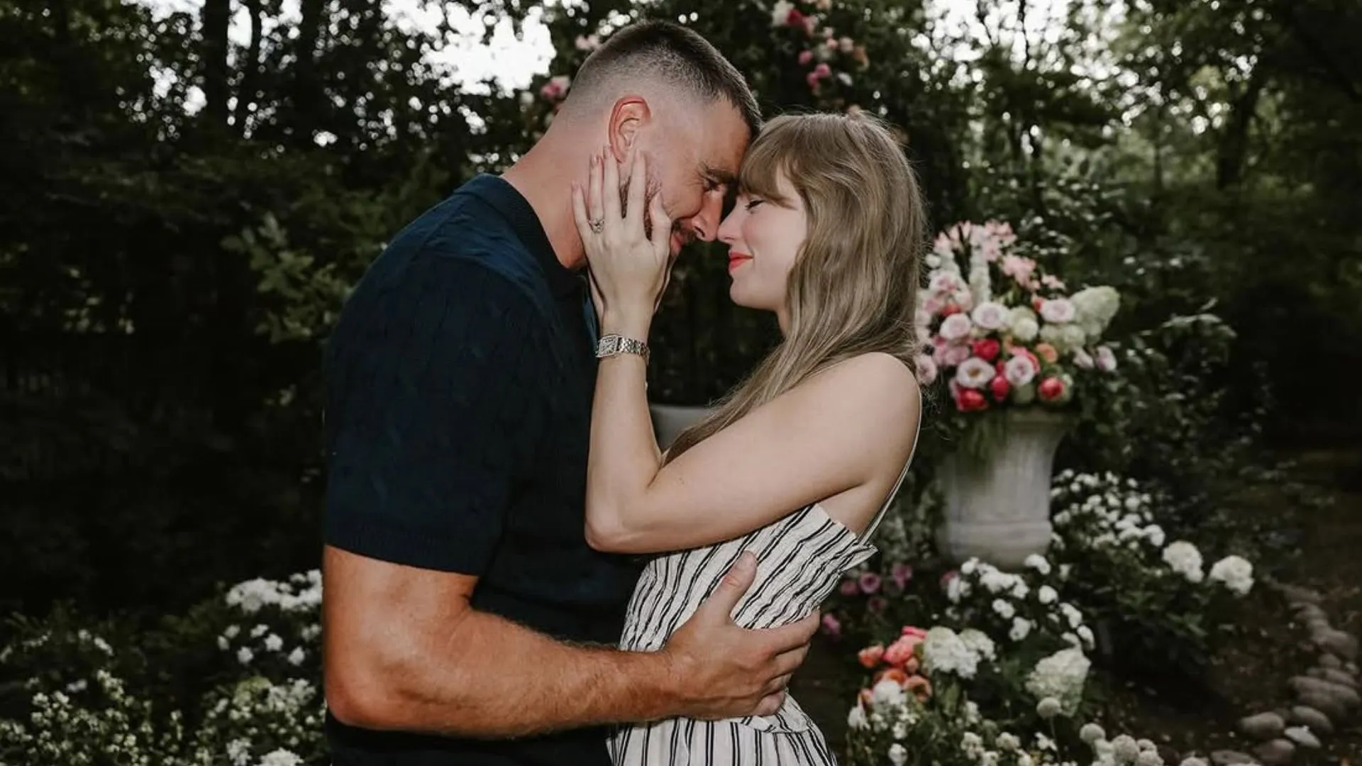 Трэвис Келси и Тейлор Свифт