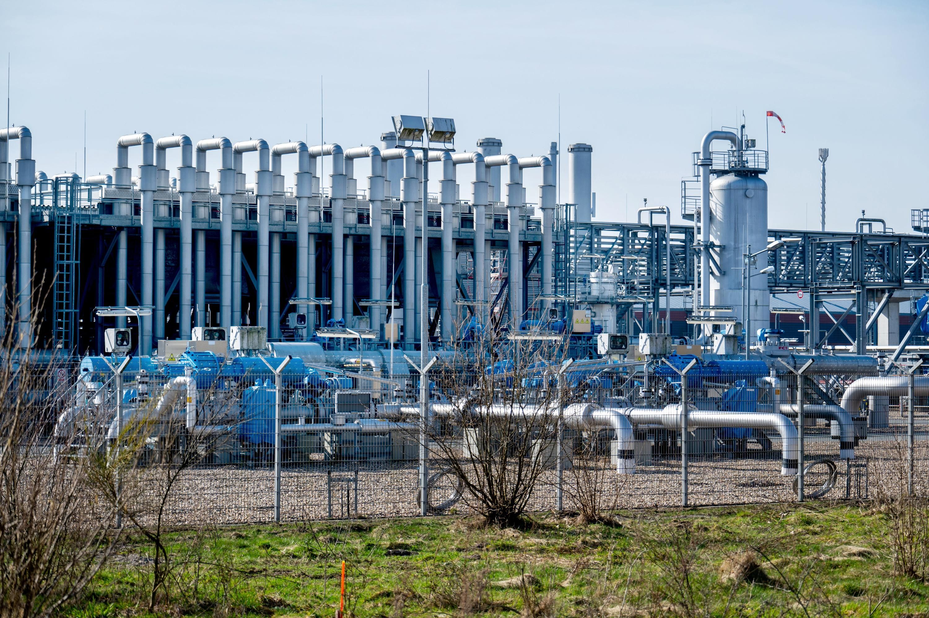 Німеччина резерв газу Німеччина резерв газу
