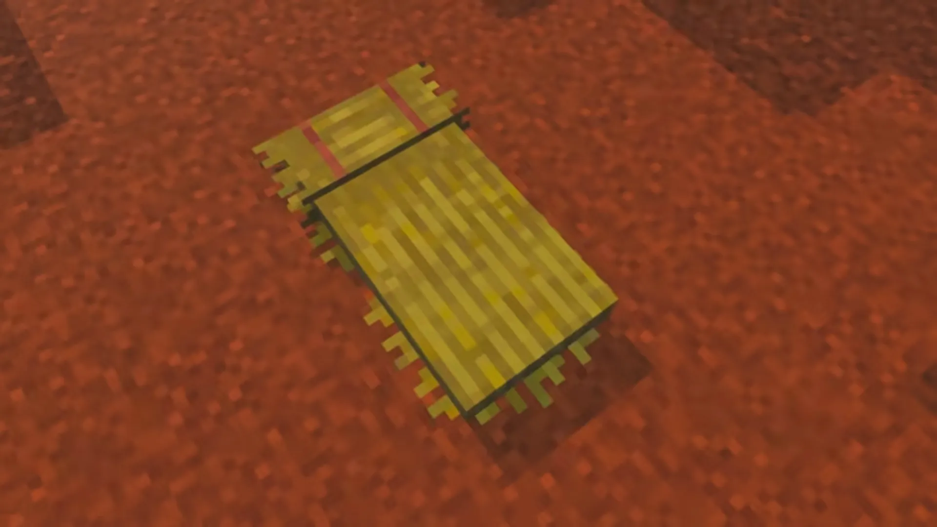 Новая кровать в Minecraft