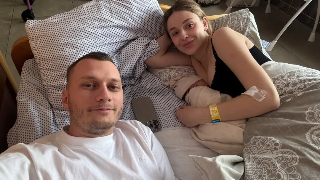 Руслан Циганков та Катерина стали батьками 