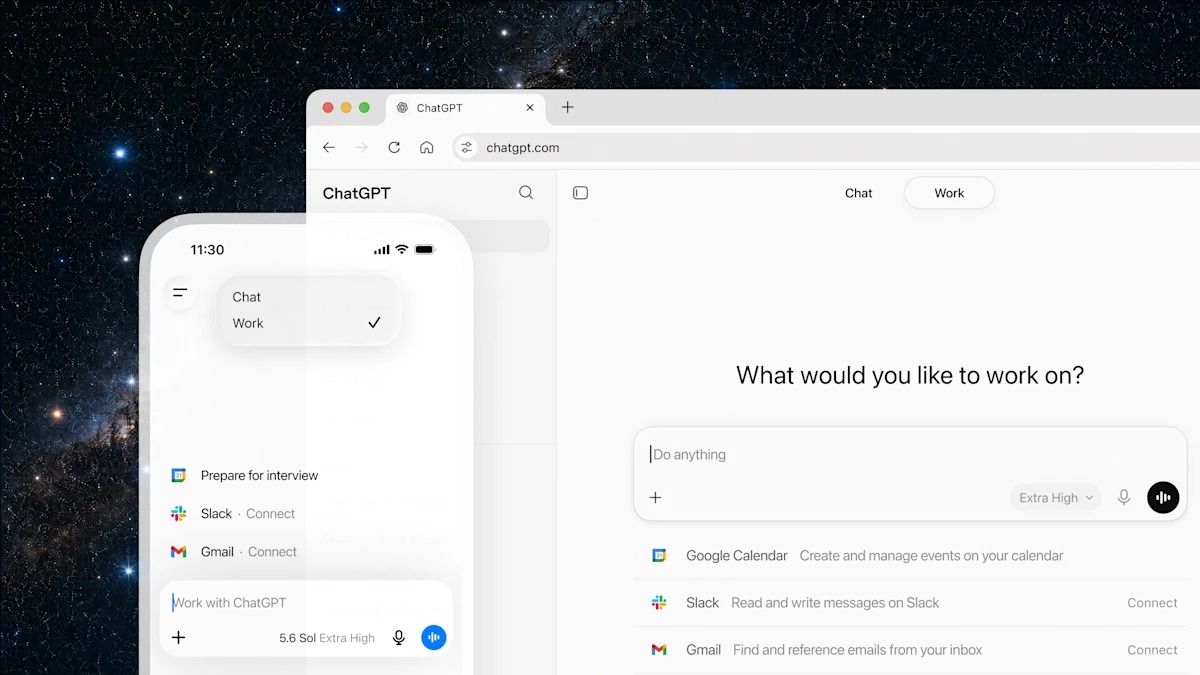 OpenAI запускает агента ChatGPT Work, созданного для автоматизации вашей работы