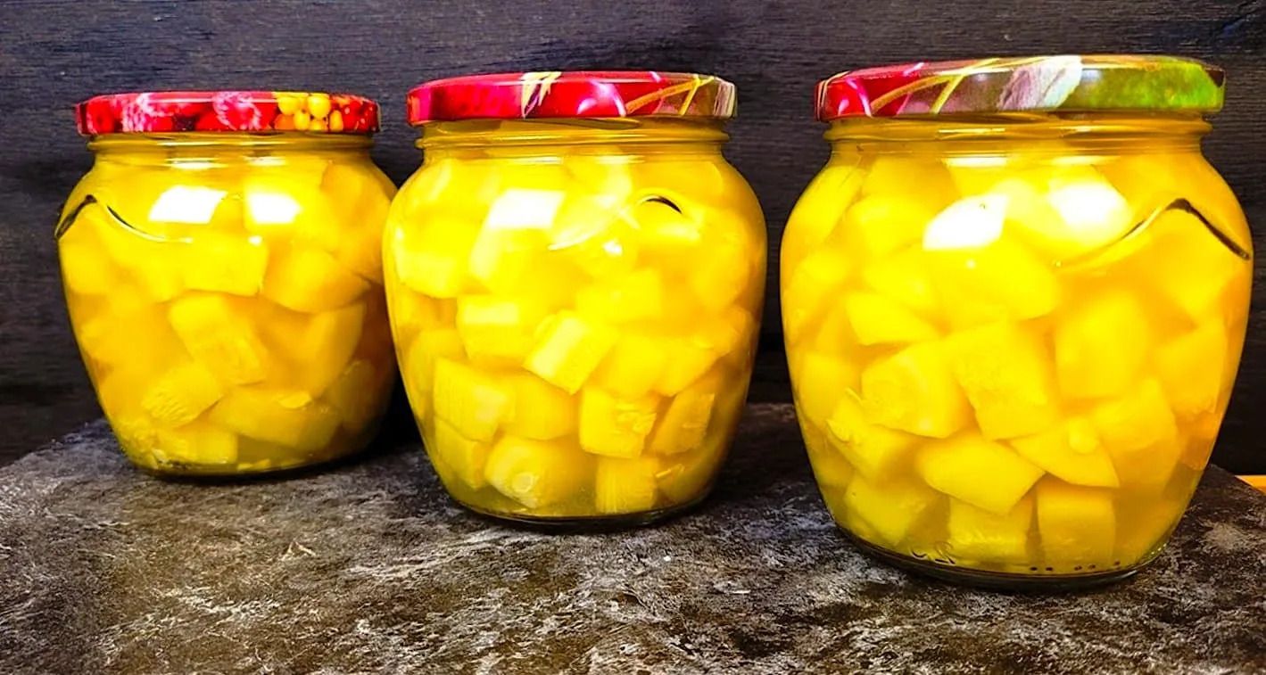 Закриваємо кабачки як ананаси Закриваємо кабачки як ананаси