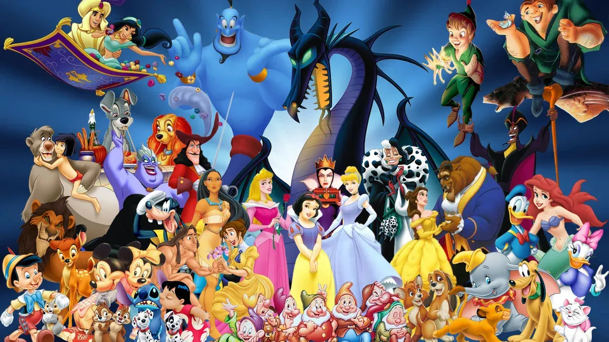 Герої мультфільмів Disney
