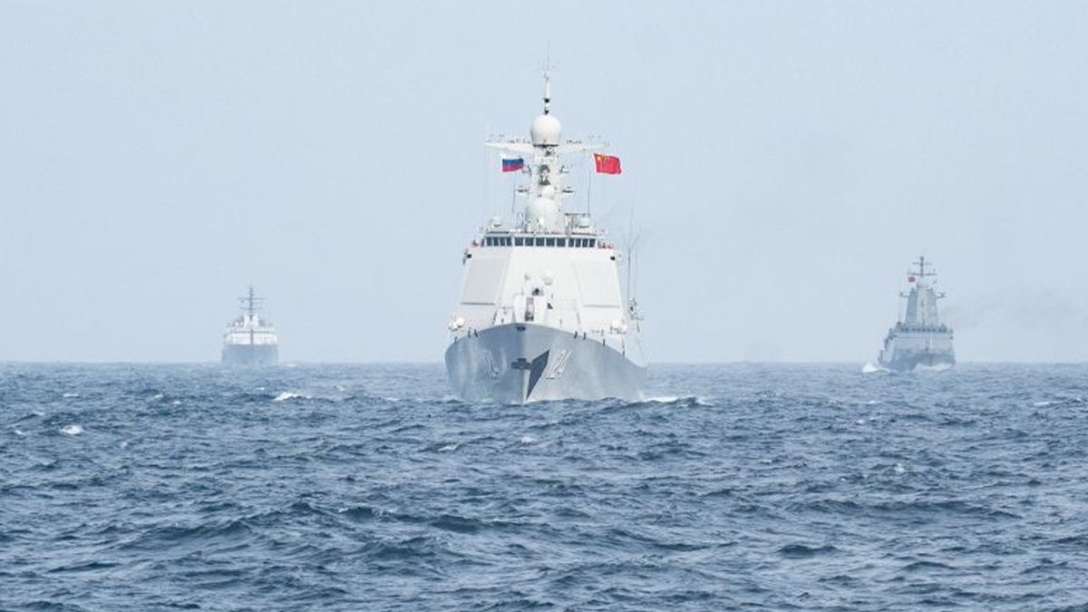 Морська взаємодія - 2026, Китай та Росія Морська взаємодія - 2026, Китай та Росія