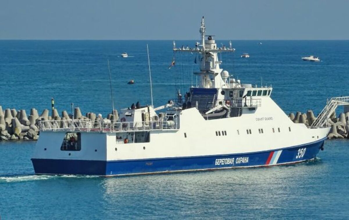 ВМС показали, що залишилось від російського корабля "Ізумруд"
