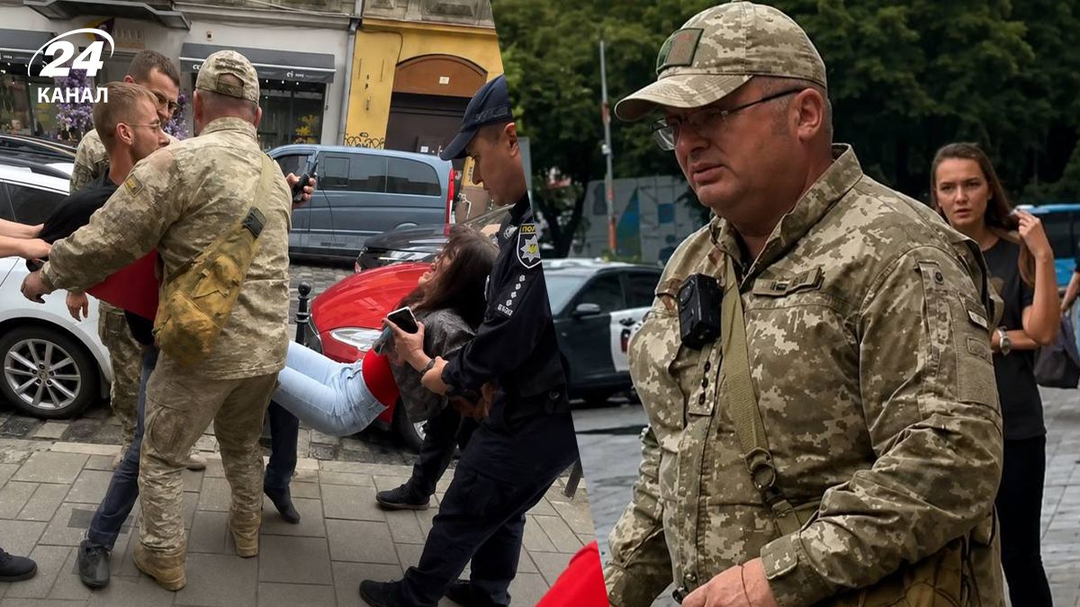 ТЦК душил женщину во Львове